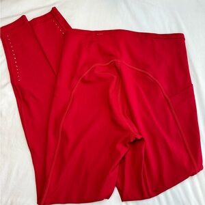 Lululemon Swift Speed High-Rise Tight in “Dark Red”